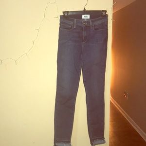 Size 25 Paige Denim “Hoxton” High Rise Jeans